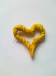Пластилінові сердечка, мій малюк (пластилінові) Пластилінові сердечка, мій малюк