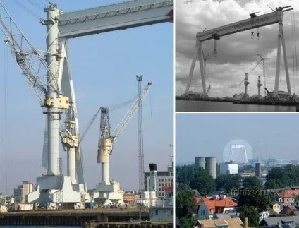 Перевезення найбільшого портового крана (34 фото) - Трініксі (назва) Перевезення найбільшого портового крана (34 фото) - Трініксі