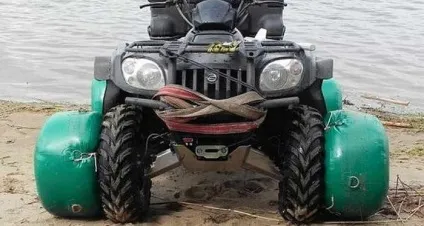 Плаваючий квадроцикл робимо квадроцикл плаваючий на воді своїми руками