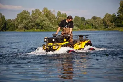 Плаваючий квадроцикл робимо квадроцикл плаваючий на воді своїми руками