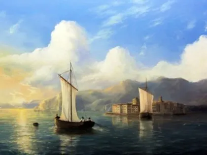 Як намалювати море