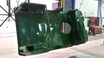 Полімерне фарбування металевих поверхонь на виробництві