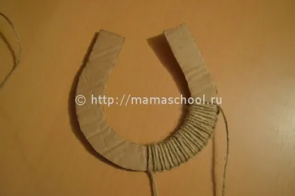Підкова з ниток своїми руками, майстер-клас як зробити підкову з ниток (своїми) Підкова з ниток своїми руками, майстер-клас як зробити підкову з ниток