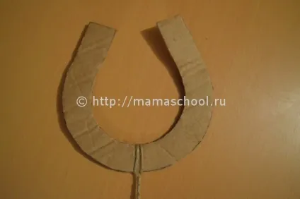 Підкова з ниток своїми руками, майстер-клас як зробити підкову з ниток (підкова) Підкова з ниток своїми руками, майстер-клас як зробити підкову з ниток