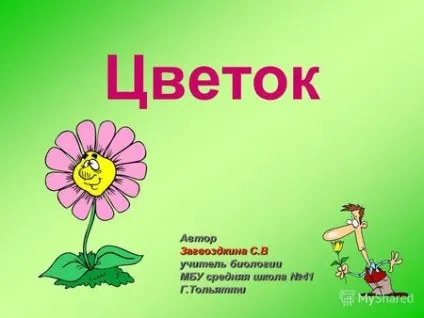 Презентації на тему - квітка