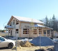 Проекти будинків з оциліндрованих колод під ключ (проект котеджу колода) Проекти будинків з оциліндрованих колод під ключ