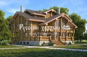 Проекти дерев'яних будинків з колоди готові зруби будинків і котеджів з бруса купити в москве