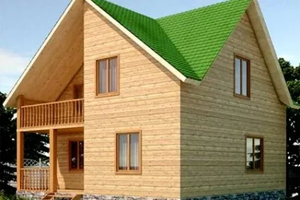 Проекти двоповерхових будинків з бруса 9х9, 6х8, 6х9, 10х10 та інших розмірів (інших) Проекти двоповерхових будинків з бруса 9х9, 6х8, 6х9, 10х10 та інших розмірів