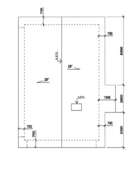 Проекти будинків з газобетону розбираємо варіанти (Площа плями будівлі) Проекти будинків з газобетону розбираємо варіанти