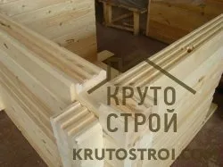 Розмір бруса для будівництва будинку
