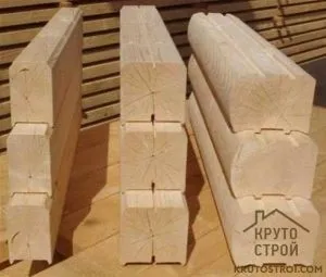 Розмір бруса для будівництва будинку