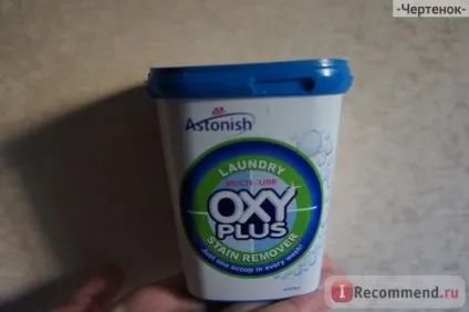 Плямовивідник astonish oxy plus сильнодіючий кисневий плямовивідник - «як видалити