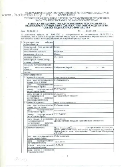 Розширена виписка з ЕГРП як отримати, що покаже, про нерухомість з душею (виписка) Розширена виписка з ЕГРП як отримати, що покаже, про нерухомість з душею