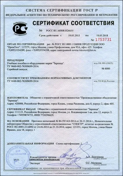 Розробка і виробництво навчально-лабораторного обладнання 2017 (навчально-лабораторне обладнання) Розробка і виробництво навчально-лабораторного обладнання 2017