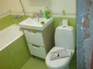 Ремонт у ванній кімнаті в хрущовці перепланування з варіантами по розширенню простору, фото