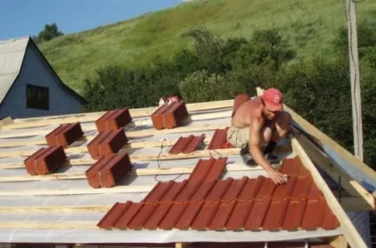 Ремонт покрівлі дачного будиночка, будівельний портал (дачного) Ремонт покрівлі дачного будиночка, будівельний портал