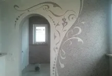Малюнки рідкими шпалерами на стіні фото трафаретів, картинки і характеристика, як зробити в (шпалерами) Малюнки рідкими шпалерами на стіні фото трафаретів, картинки і характеристика, як зробити в