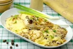 Риба в вершках в духовці