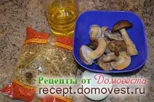 Ріжки з грибами - рецепти від домовеста (просто) Ріжки з грибами - рецепти від домовеста