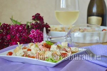 Салат цезар з креветками рецепт з фото крок за кроком (салату цезар креветками) Салат цезар з креветками рецепт з фото крок за кроком