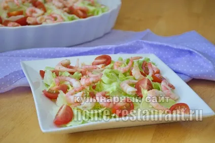 Салат цезар з креветками рецепт з фото крок за кроком (салату цезар креветками) Салат цезар з креветками рецепт з фото крок за кроком
