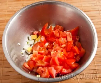 Салат з креветками і помідорами рецепт з фото (помідорами) Салат з креветками і помідорами рецепт з фото
