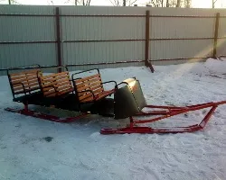 Сани для снігоходів «буран»