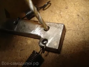 Саморобний блоковий арбалет з ресори, все саморобки (ресори) Саморобний блоковий арбалет з ресори, все саморобки