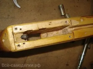 Саморобний блоковий арбалет з ресори, все саморобки (арбалет) Саморобний блоковий арбалет з ресори, все саморобки