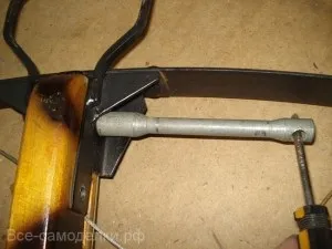 Саморобний блоковий арбалет з ресори, все саморобки (ресори) Саморобний блоковий арбалет з ресори, все саморобки
