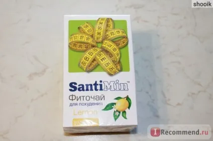 Santimin чай для схуднення - «допомагають чаї для схуднення схуднути», відгуки покупців