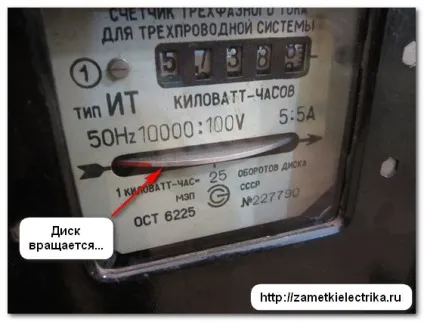 Самохід лічильника електроенергії