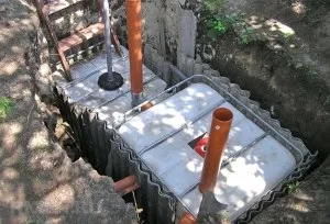 Септик з еврокуба своїми руками монтаж, схема, відео (схема) Септик з еврокуба своїми руками монтаж, схема, відео