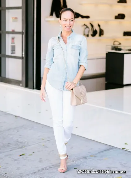 З чим носити легінси 7 стильних образів, you in fashion (Легинси кольору металік) З чим носити легінси 7 стильних образів, you in fashion