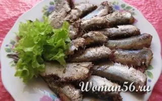 Шпроти з кільки в домашніх умовах - рецепт з фото (умовах) Шпроти з кільки в домашніх умовах - рецепт з фото