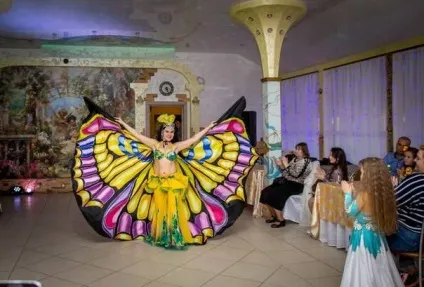 Шовкові крила метелик для танцю живота (танцю живота НОВИНКА) Шовкові крила метелик для танцю живота