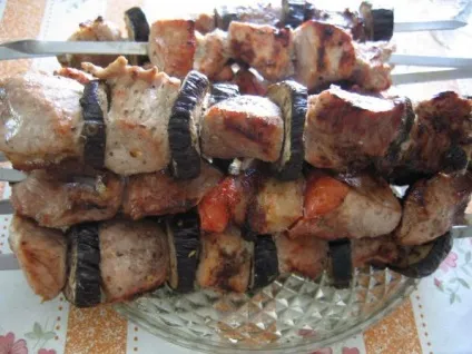 Шашлик маринований в помідорах - рецепти з фото (салати) Шашлик маринований в помідорах - рецепти з фото