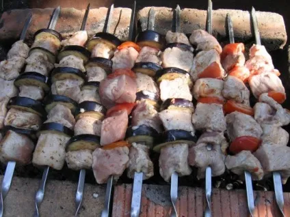Шашлик маринований в помідорах - рецепти з фото (супи) Шашлик маринований в помідорах - рецепти з фото