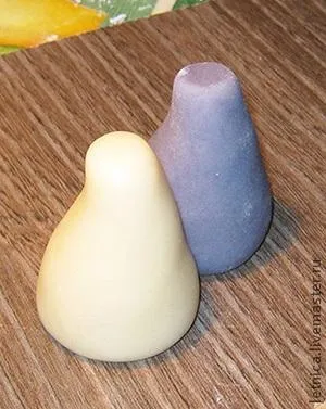 Солодка парочка з марципану - ярмарок майстрів - ручна робота, handmade (солодкий подарунок) Солодка парочка з марципану - ярмарок майстрів - ручна робота, handmade