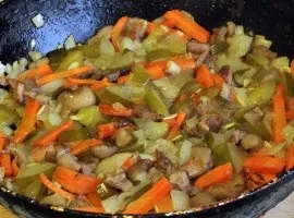 Солянка з грибами - рецепт з фото