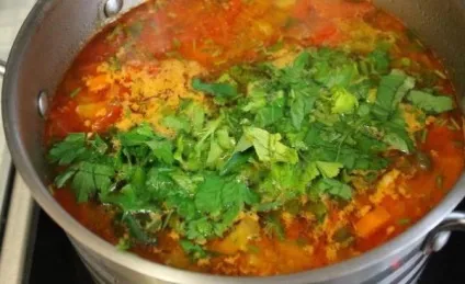 Солянка з куркою (з капусти, з ковбасою) рецепти з фото (солянка з куркою і капустою) Солянка з куркою (з капусти, з ковбасою) рецепти з фото