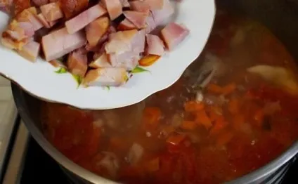 Солянка з куркою (з капусти, з ковбасою) рецепти з фото (солянка з куркою і капустою) Солянка з куркою (з капусти, з ковбасою) рецепти з фото
