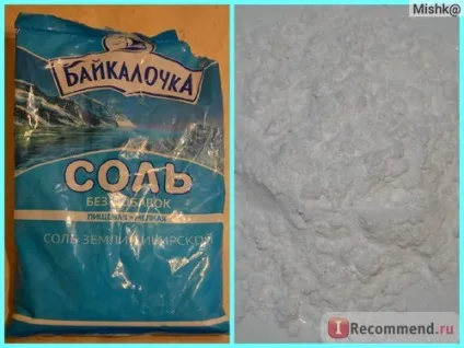 Сіль кухонна - «шалене зростання волосся, нігтів (нігтів) Сіль кухонна - «шалене зростання волосся, нігтів