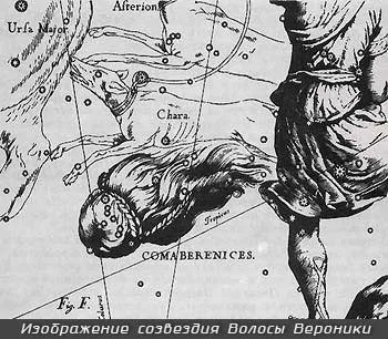 Сузір'я волосся вероніки (сузір'я волосся вероніки) Сузір'я волосся вероніки