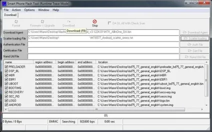 Sp flash tool опис програми для смартфонів