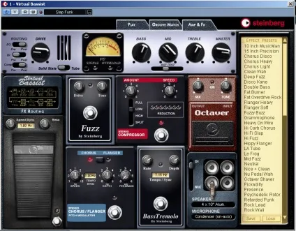 Steinberg virtual bassist