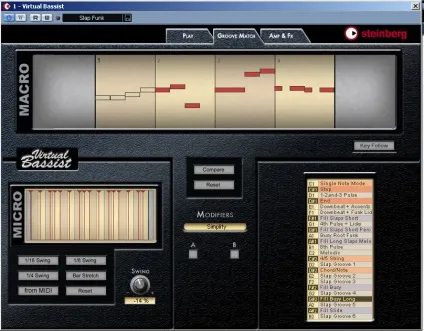 Steinberg virtual bassist