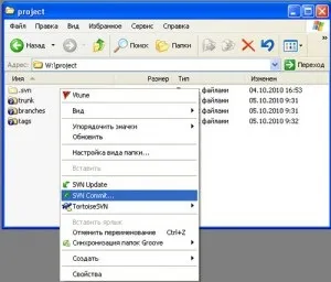Subversion на windows
