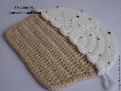 Стовпчик з накидом при поворотному в'язанні гачком - ярмарок майстрів - ручна робота, handmade