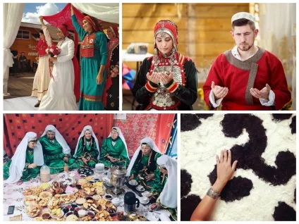 Як зазначається башкирська весілля
